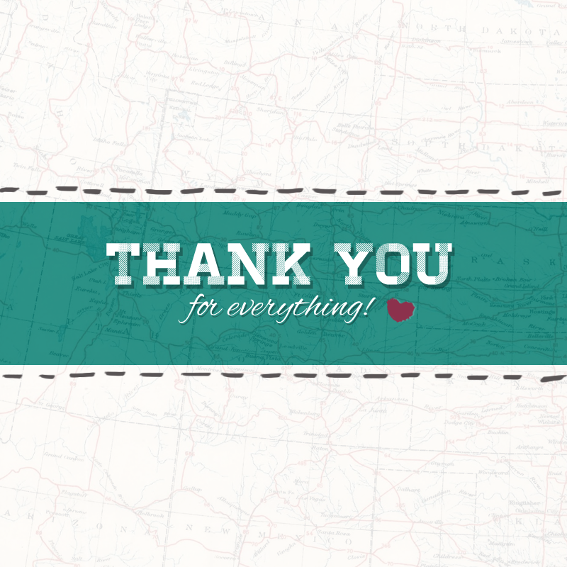 Thank you for everything!