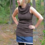 Coffee Tunic by Mira Saarentaus