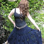 Den-M-Nit Pineapple Skirt or Poncho by Flora Yang